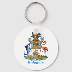 Coat of arms of the Bahamas Key Ring