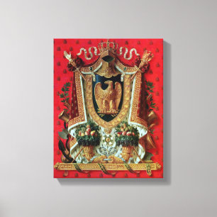 Coat of Arms of the French Empire Canvas Print