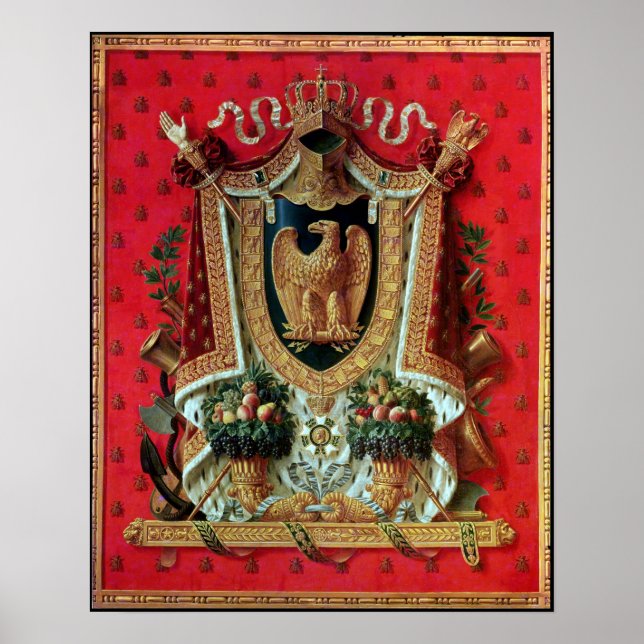 Coat of Arms of the French Empire Poster (Front)