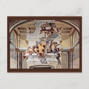 Coat Of Arms Of The Medici., By Ricci Sebastiano Postcard