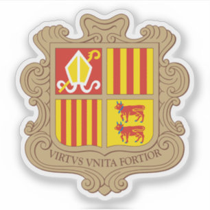 Coat of arms of the Principality of Andorra