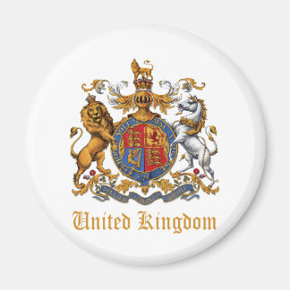 COAT OF ARMS OF THE UNITED KINGDOM MAGNET