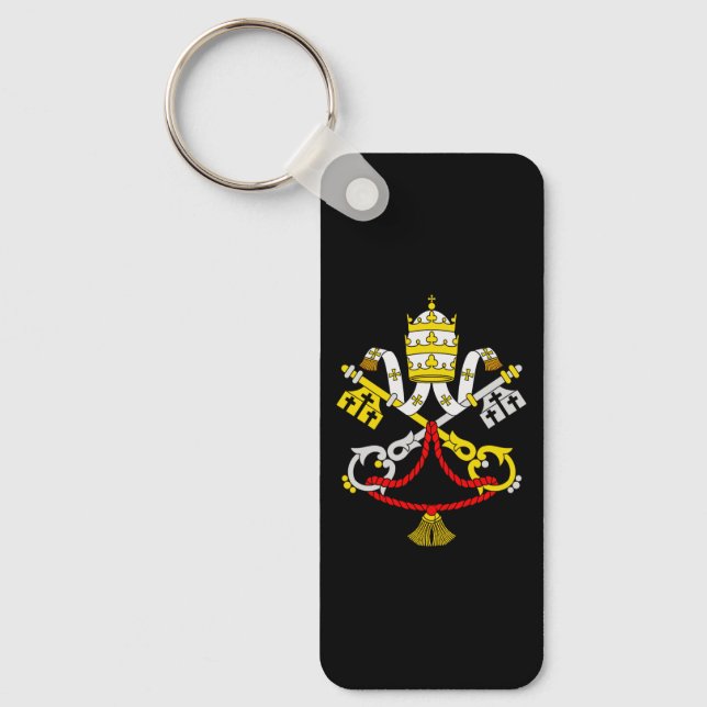Coat of arms of the Vatican City Key Ring (Front)