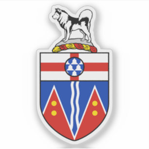 Coat of arms of the Yukon province, Canada