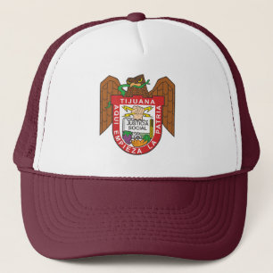 Coat of Arms of Tijuana, Mexico Trucker Hat