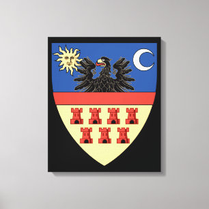 Coat of Arms of Transylvania Canvas Print