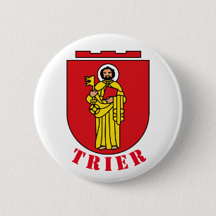 Coat of Arms of Trier, Germany 6 Cm Round Badge