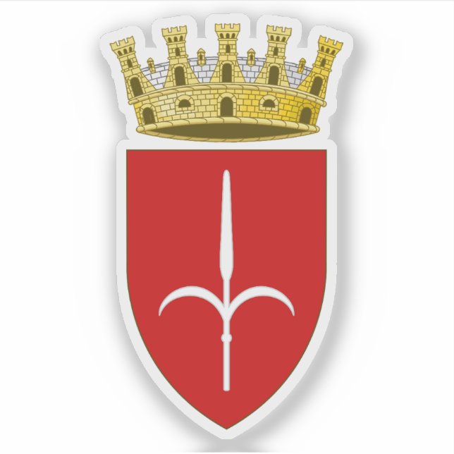 Coat of arms of Trieste, Italy (Front)