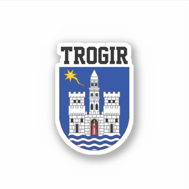 Coat of Arms of Trogir, Croatia (Front)