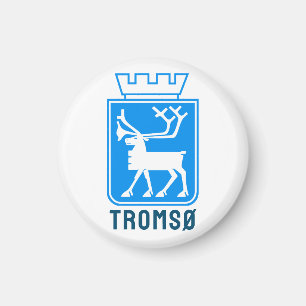 Coat of arms of Tromsø, NORWAY Magnet