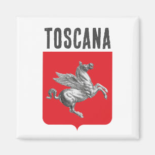 Coat of Arms of Tuscany, ITALY Magnet