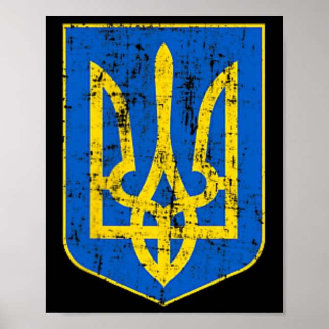 Coat Of Arms Of Ukraine 2  Poster (Front)