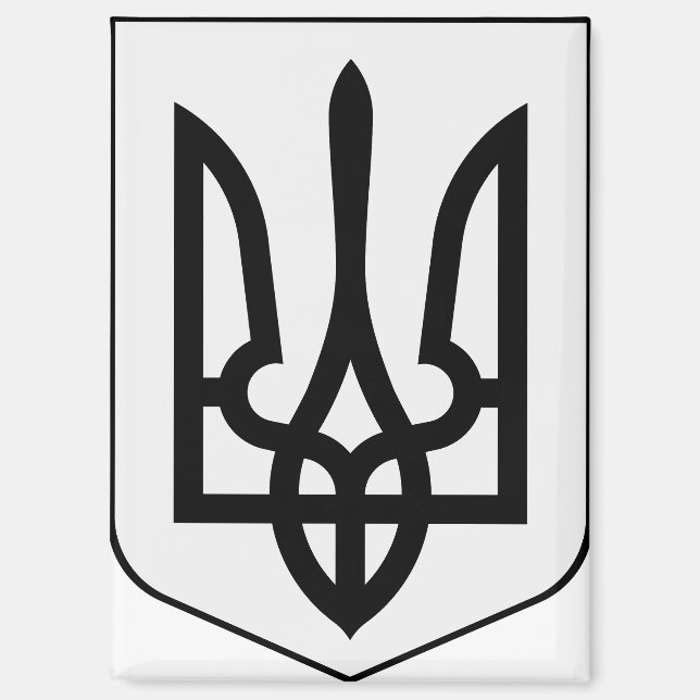 Coat of arms of Ukraine Magnet (Front)
