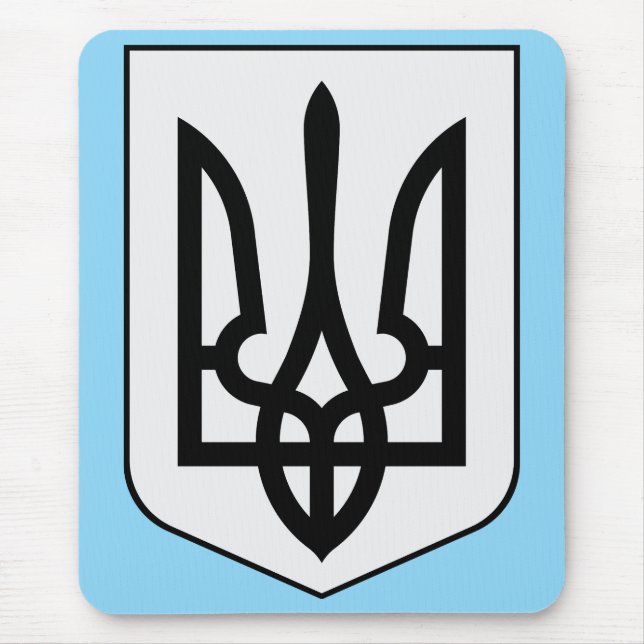 Coat of arms of Ukraine Mouse Pad (Front)