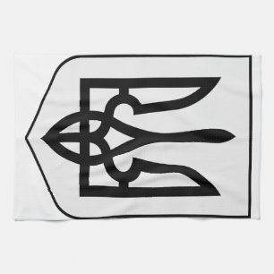Coat of arms of Ukraine Tea Towel
