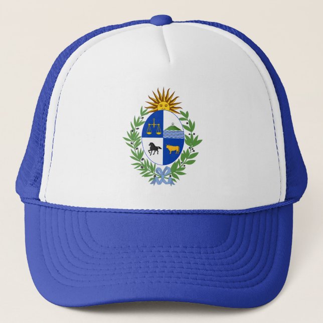 Coat of Arms of Uruguay Trucker Hat (Front)