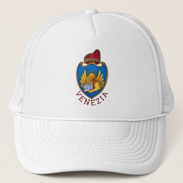 Coat of Arms of Venice, Italy Trucker Hat (Front)