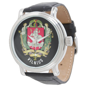 Coat of Arms of Vilnius - LITHUANIA Watch