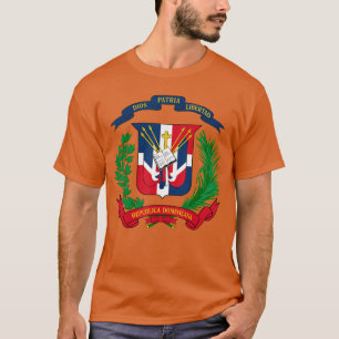 Coat of Arms Republica Dominicana Bandera Dominica T-Shirt