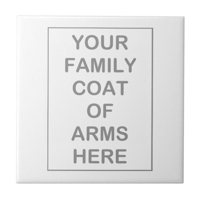 Coat of Arms Tile (Front)