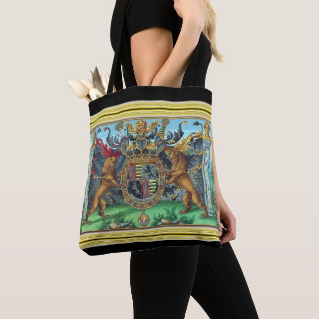 Coat of Arms Tote Bag (Close Up)
