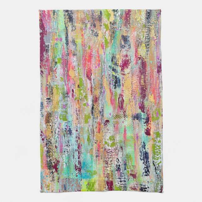 Coat of Many Colours Kitchen Towel (Vertical)