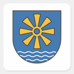 Coat Square Sticker