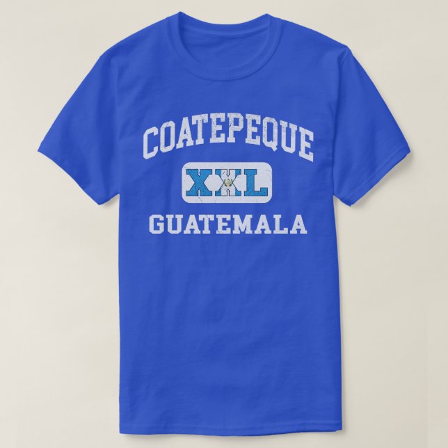 Coatepeque Guatemala XXL Athletic design 1 T-Shirt (Design Front)