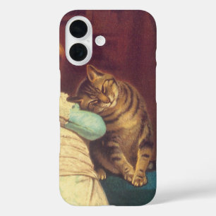 Coaxing Better Than Teasing Charles Burton Barber iPhone 16 Case