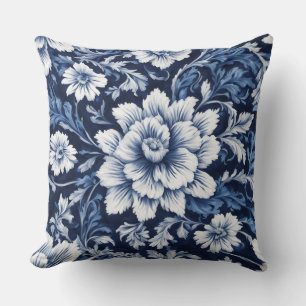 cobalt bloom symphony pillow
