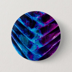 Cobalt Blue and Vibrant Purple Colourized 6 Cm Round Badge