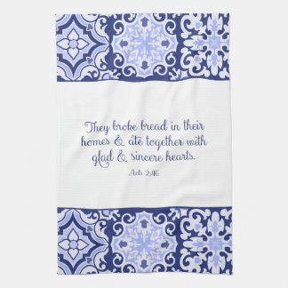 Cobalt Blue Bible Verse, They Broke Bread Tea Towel