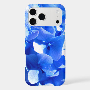 Cobalt blue floral elegant blue hydrangeas