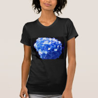 Cobalt blue floral elegant blue hydrangeas