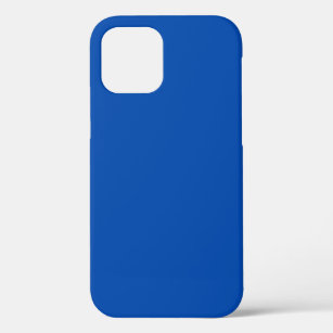 Cobalt Blue Solid Colour iPhone 12 Case