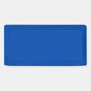 Cobalt Blue Solid Colour Classic Elegant Banner