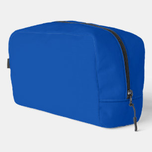 Cobalt Blue Solid Colour Dopp Kit