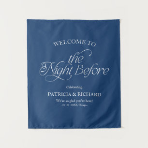 Cobalt Blue The Night Before Welcome Sign Tapes Tapestry