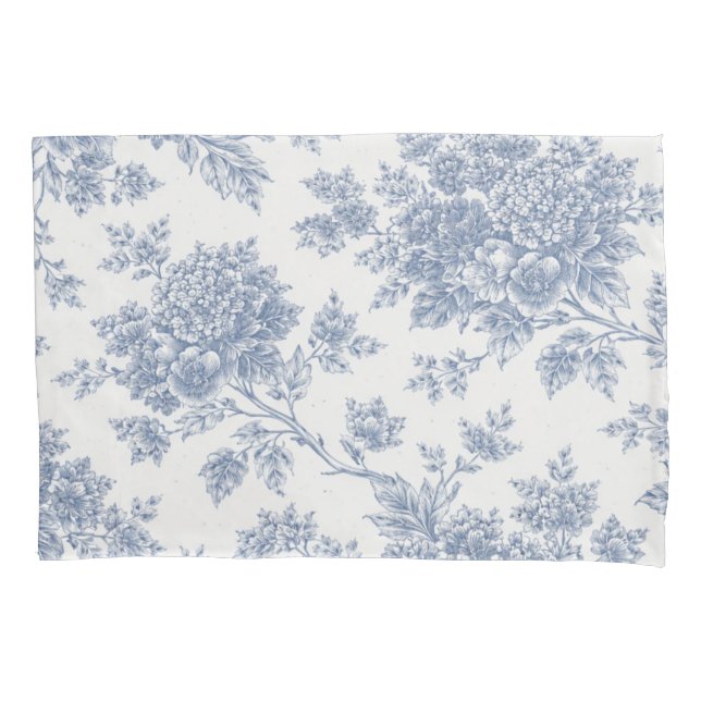 Cobalt Serenade Pillowcase (Front)