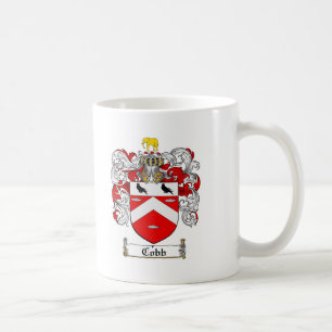 COBB FAMILY CREST -  COBB COAT OF ARMS COFFEE MUG