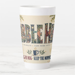 Cobble Hill Coffee Brooklyn NYC Latte Mug