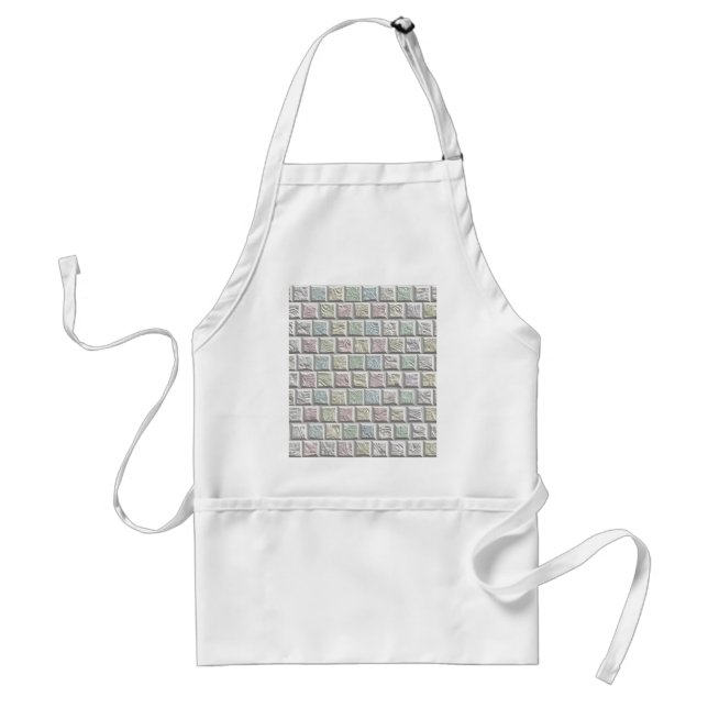 cobble stone pattern standard apron (Front)