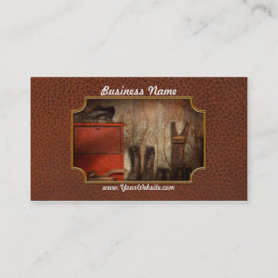 Cobbler - The shoe shiner 1900 Business Card