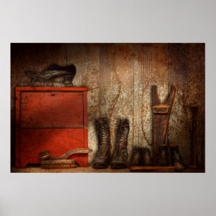 Cobbler - The shoe shiner 1900 Poster