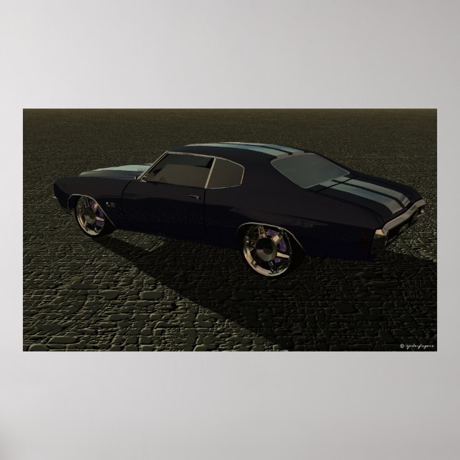 cobblestone reflections poster (Front)