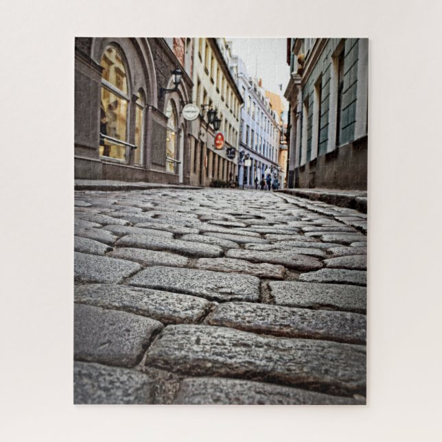 Cobblestone Streets of Europe - 16x20 - 520 pcs Jigsaw Puzzle (Vertical)