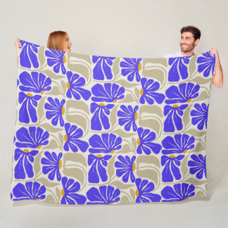 Cobertor Flower Fleece Blanket