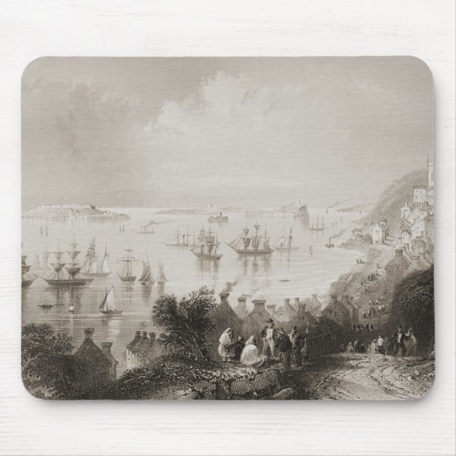 Cobh Harbour, Cork, Ireland Mouse Pad (Front)