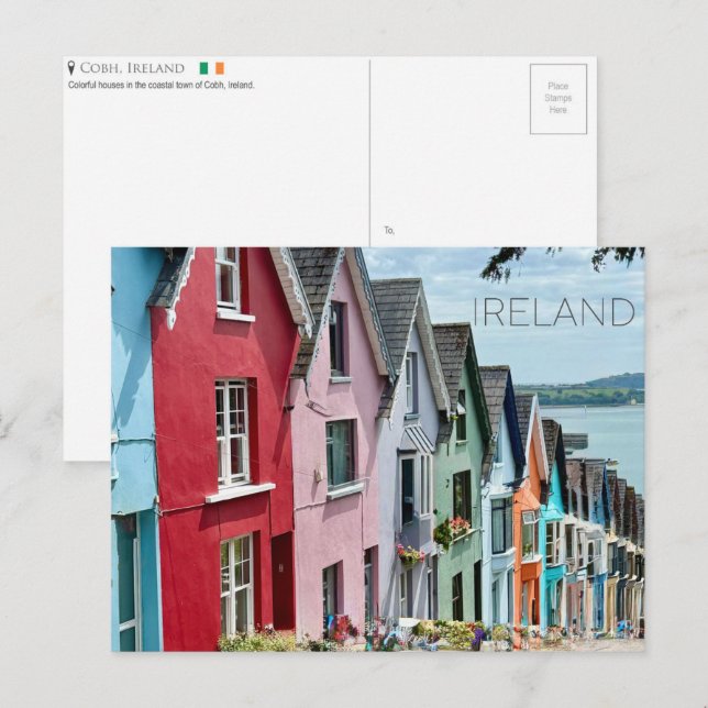 Cobh, Ireland Travel Postcard (Front/Back)