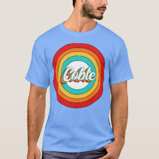 Coble Name Shirt Vintage Coble Circle
